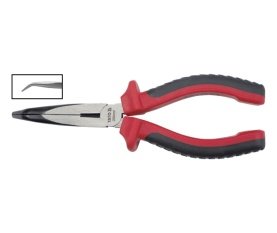 Bent nose pliers, insulated 200 mm YT-2107