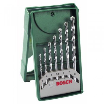 Bosch 7 pcs Masonry Mini X-Line Drill Set (160 x 83 x 21mm)