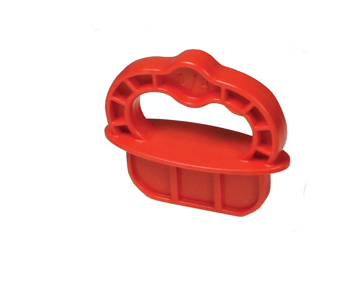 KREG® Deck Jig Spacer Rings - Red - 1/4\" - 12 Pk