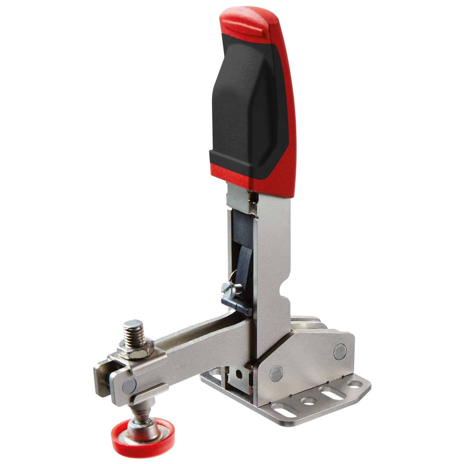 Vertical Toggle Clamp with open Arm and horizontal Base Plate STC-VH20