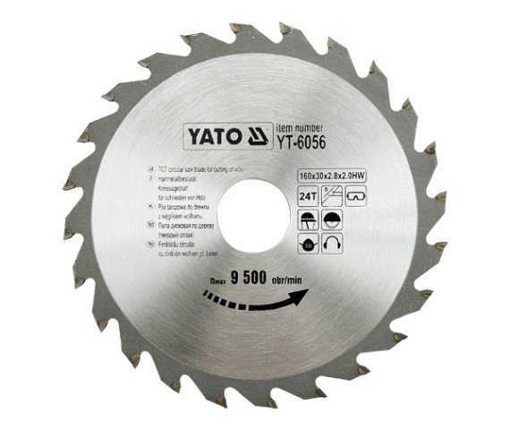TCT Circular Saw Blade for Cutting Aluminium 200x30x60mm