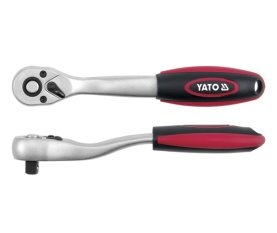 Quick release curved ratchet handle 1/2\" YT-0321
