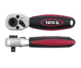 Ratchet handle and bit drive 10 mm 1/4" YT-0331