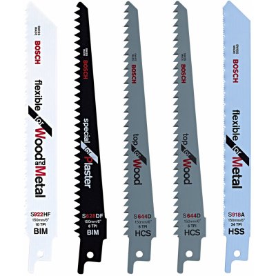 Bosch Set 5 blades (various applications) for KEO