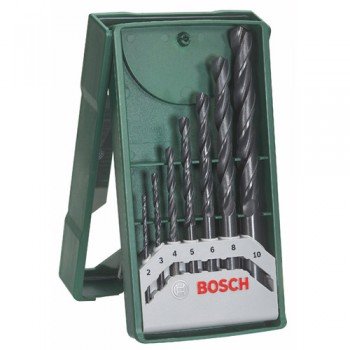 Bosch 7 Pcs Metal Mini X-Line Drill Set (145 x 83 x 21mm)