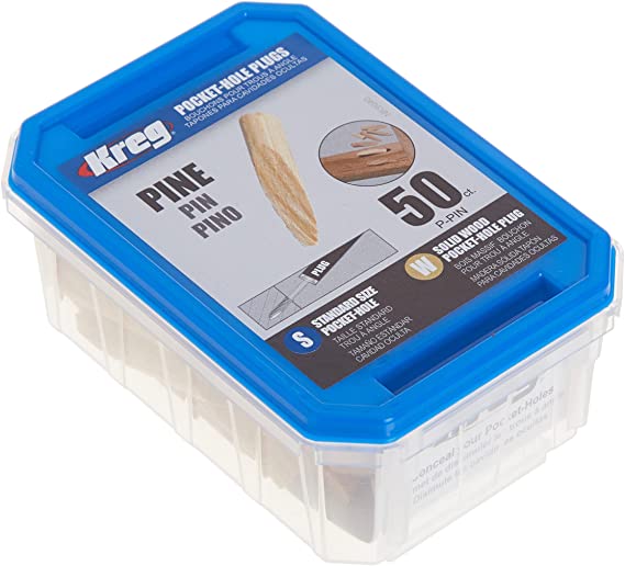 Solid-Wood Pocket-Hole Plugs Plugs--Pine P-PIN