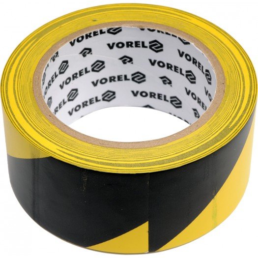 Warning tape yellow/black-75231