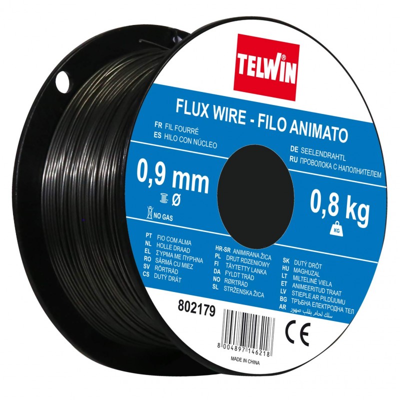 FLUX CORED WIRE COIL 0,9 MM 0,8 KG