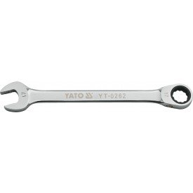Non slip combination ratchet rench 15 mm YT-0260