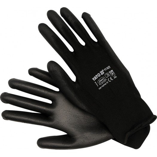 Working Gloves Nylon (black) 10
