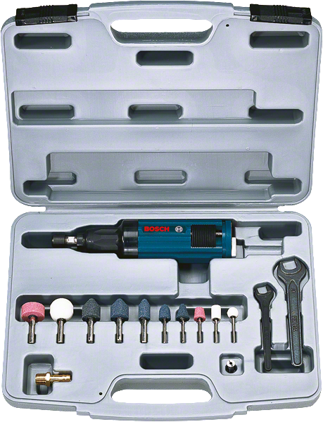 Bosch Pneumatic straight grinder set Professional